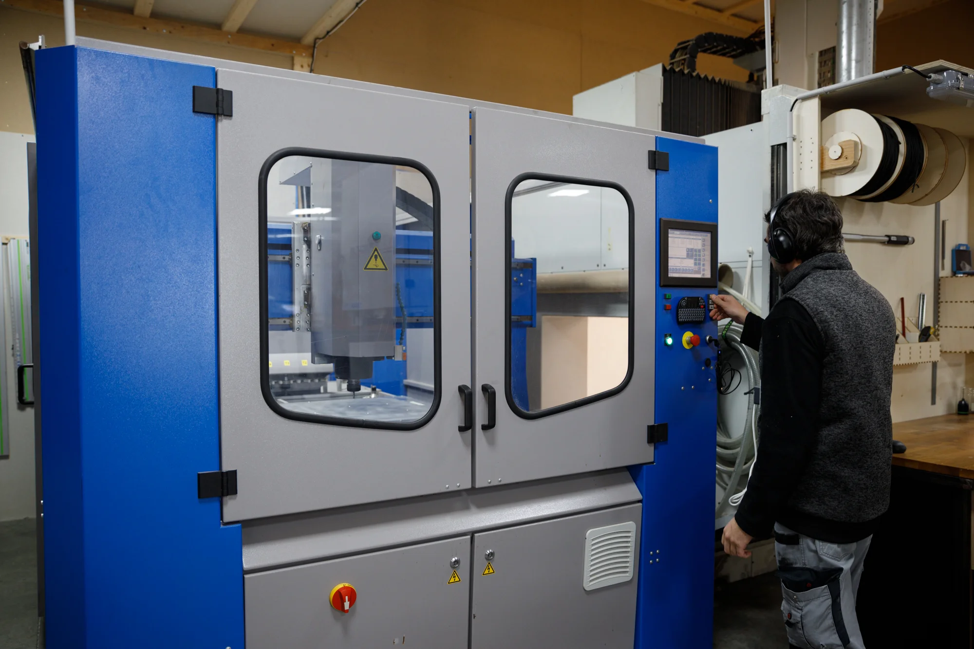 Centre 4 axes Mecanumeric